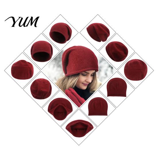 Breathable Knit Beanies for All Seasons Slouchy Knitted Hat, Women Men Warm Autumn Winter Soft Cozy Unisex Hat Ski Cap, Solid Color Skull Cap