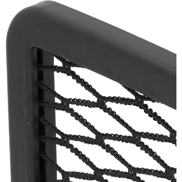 Car Mesh Organizer, Large ABS Nylon Storage Net Pocket with Reinforced Edges Auto Trunk Seat Side Organizer for Vehicle RV Boat Interior Organization