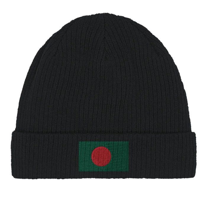 Bonnet Drapeau Bangladesh en Noir