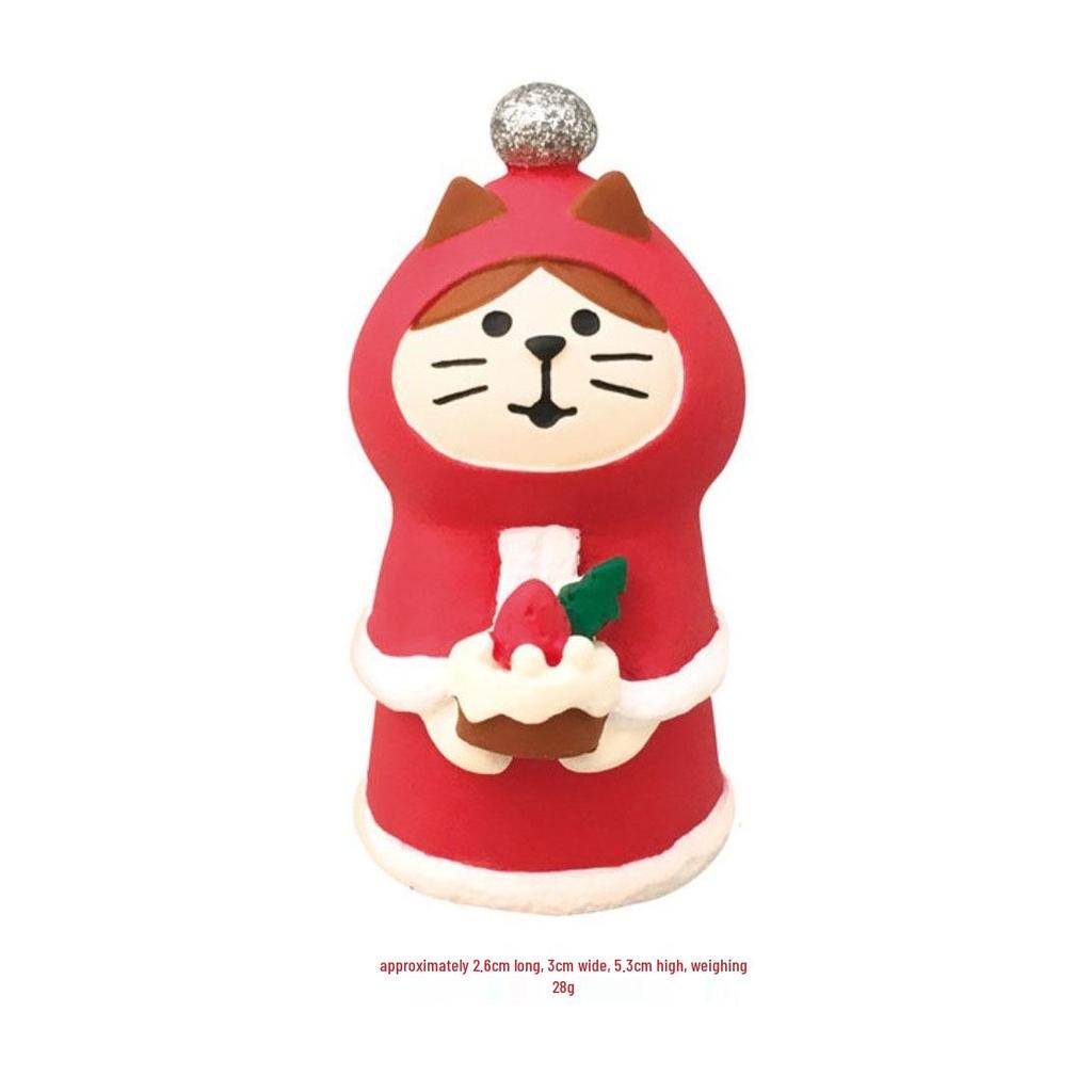 Creative Japanese INS ZAKKA Resin Crafts: Cute Christmas Ornaments & Gifts