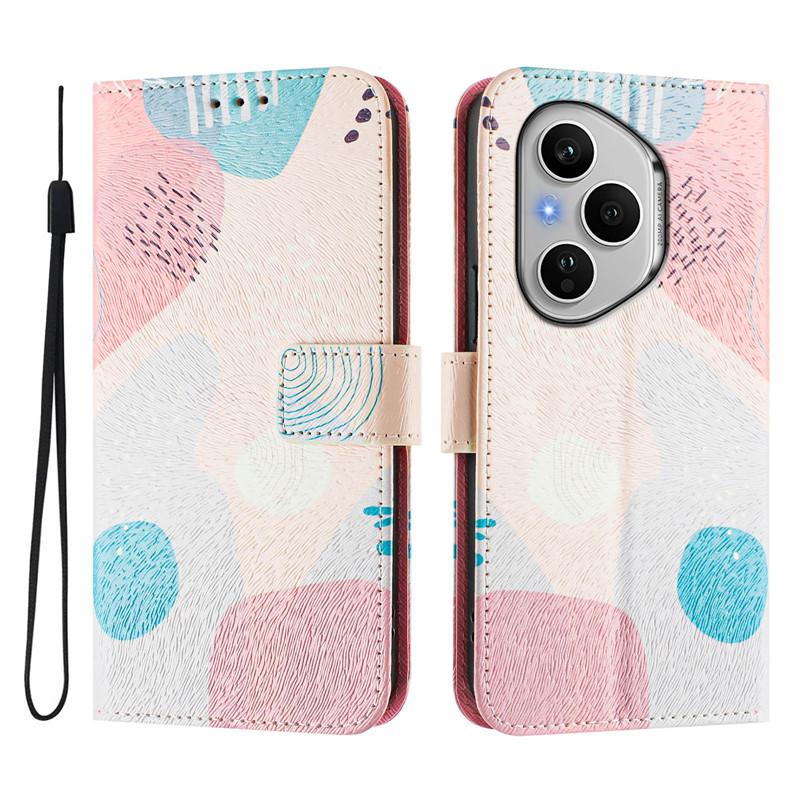 Luxury Flip Leather Case For Honor 400 Lite Flip Cover On For Honor 400 Smart Honor400 Pro 5G Wallet Bags Flower Cases Shell