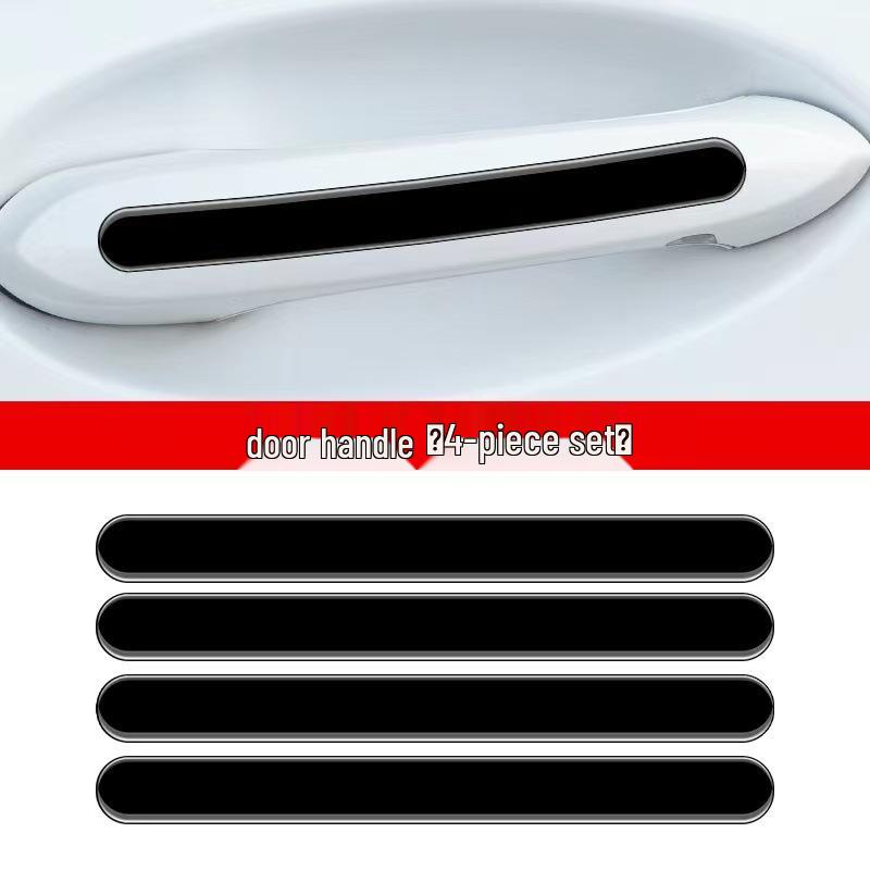 Universal Invisible Car Door Handle & Bowl Protector: Anti-Collision & Scratch-Resistant Strip