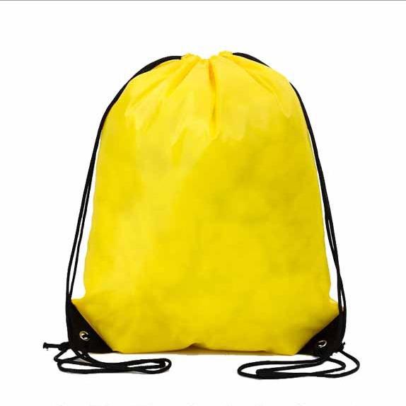 Children's Outdoor Polyester Drawstring Backpack 