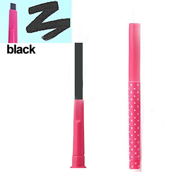 

Eyeliner Pen Waterproof All Day Wear Smooth Rotating Eyebrow Pencil for Makeup чёрный