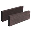 2/4pcs Black Ebony Block Lumber Guitar Wood Material Timber Handle Plate for Music Instruments DIY Blank Crafts Tools
