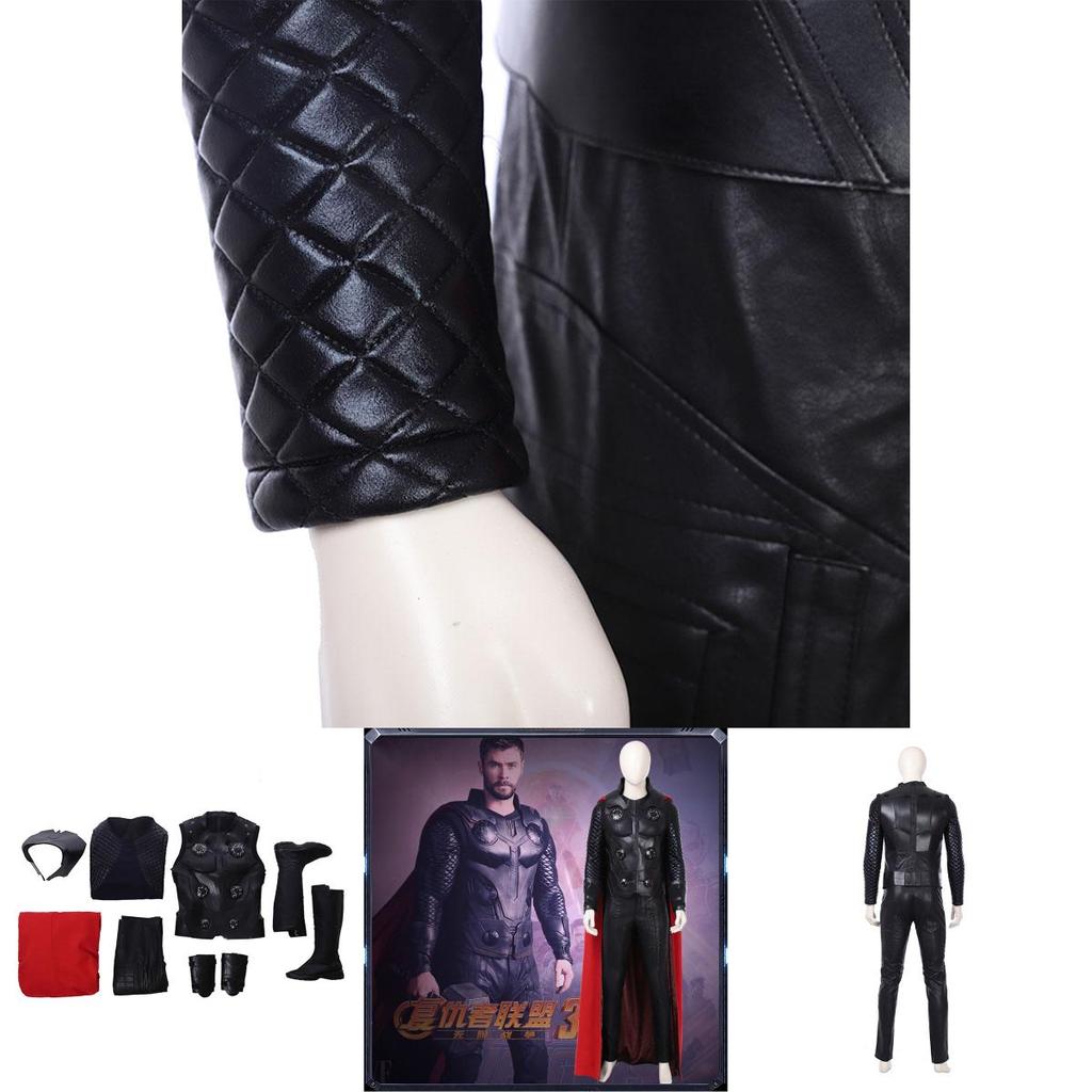 War Infinity Avengers Thor Odinson Cosplay Costume Full Suit Halloween Party