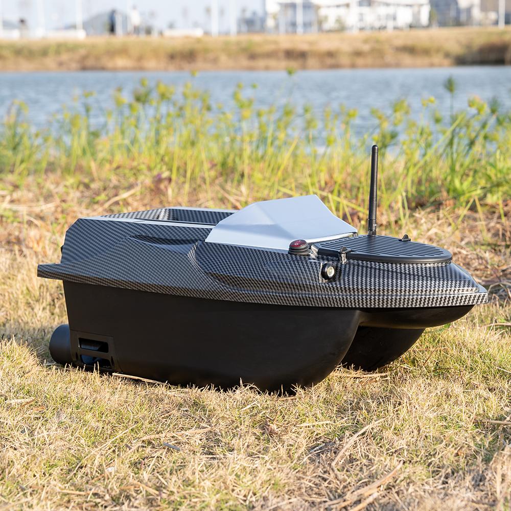 V080 GPS RC Köderboot 800m Fernsteuerung, 180 GPS-Ankerpunkte, 12V 20000mAh, Angel-Nist- & Schleppboot