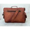 Herren Umhängetasche Kundenspezifische Vintage Leder Schultertasche Laptoptasche