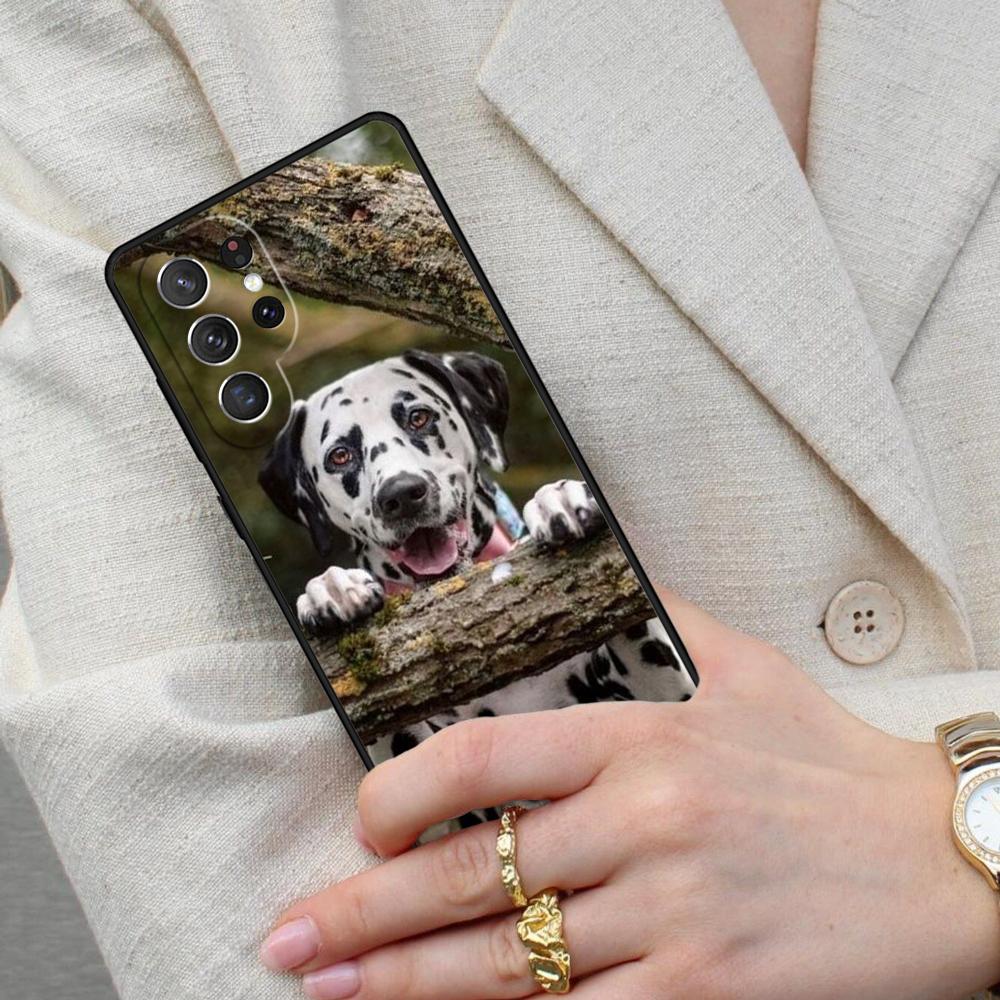 Dalmatian Dog Cute Canine Cell Phone Case for Samsung Galaxy S26 Ultra S25 S24 S23 S22 S21 S20 Note10 Cover