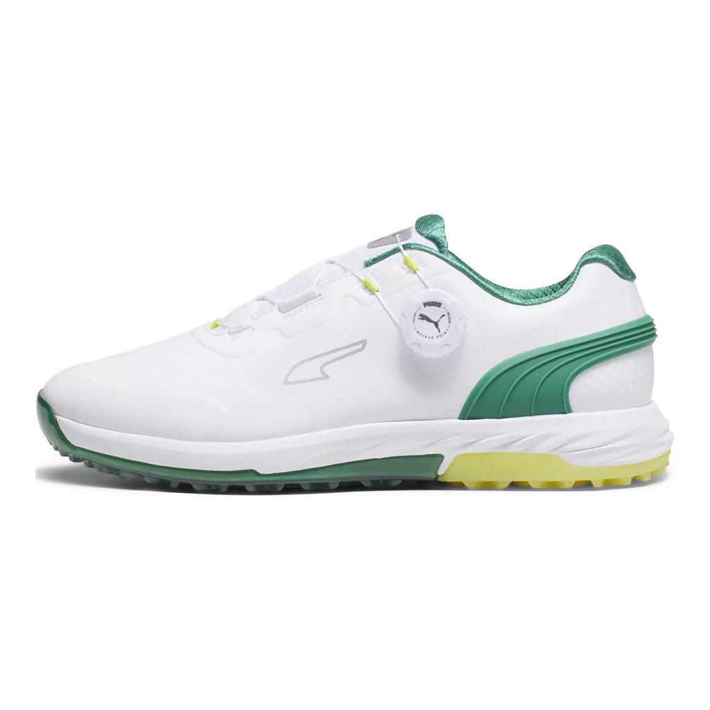 Puma Alphacat Nitro Round Toe Comfortable Low Top Golf Shoes Men sneaker White 378920-01