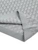 A MADE Diamond Eyelet V-Neck Oversized Knit (Gray)