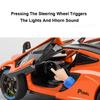 AAYF1 1:24 P1 Senna Car Toy Model Alloy Diecast Doors Opened Supercar Wheel Steering Shock Absorption Models for Children's Toys