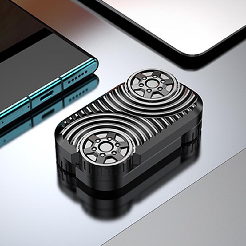 EDC Tactile Slider Everyday Metal Stress Relief Toy Infinite Magnetic Stress-Relieving Slider ADHD Toy Fun Office Gadget Gift