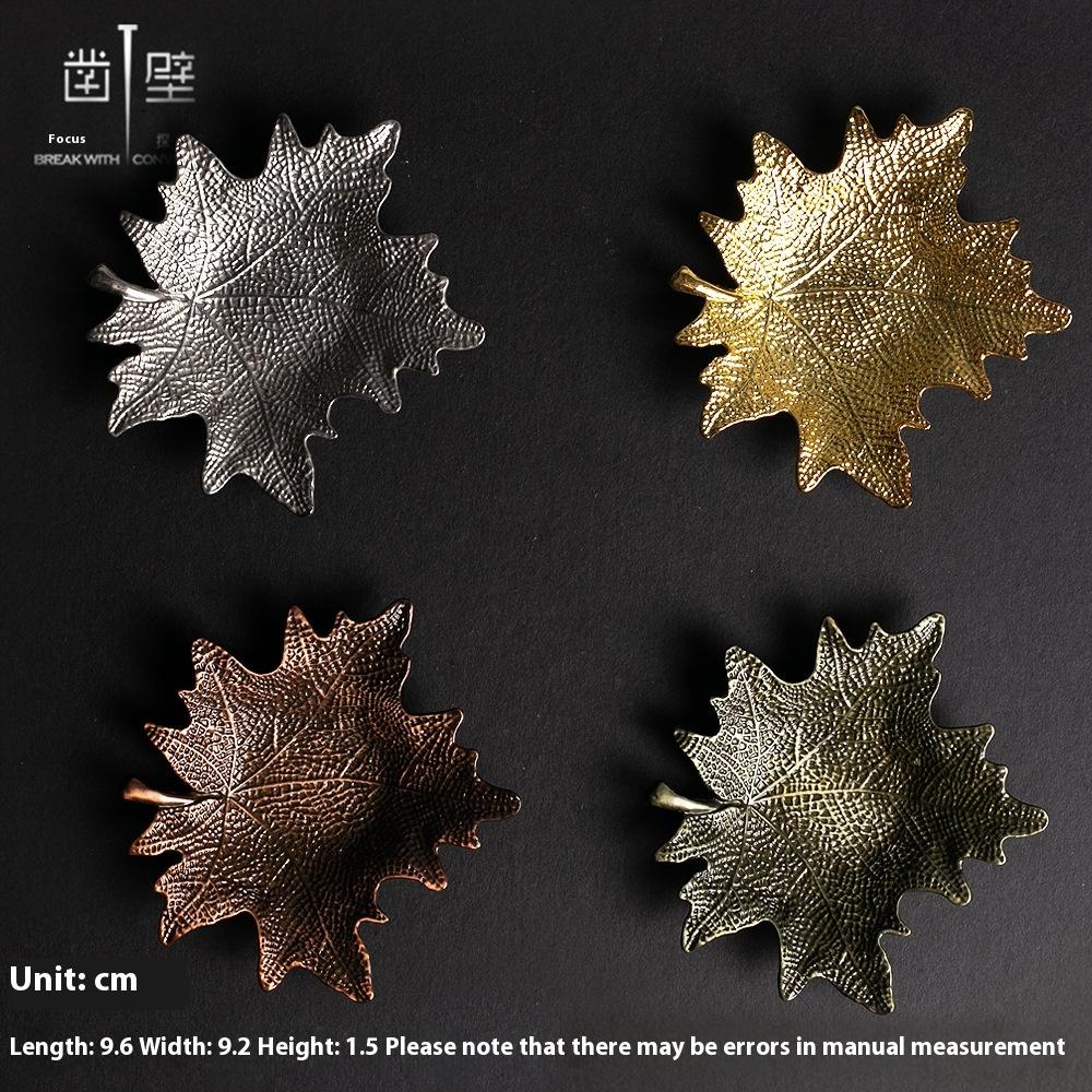 Sous-verre en alliage de zinc, Sous-verre, Accessoires de cérémonie du thé, Coussin de siège pour encens, Petite base porte-encens, S'accorde avec plusieurs styles