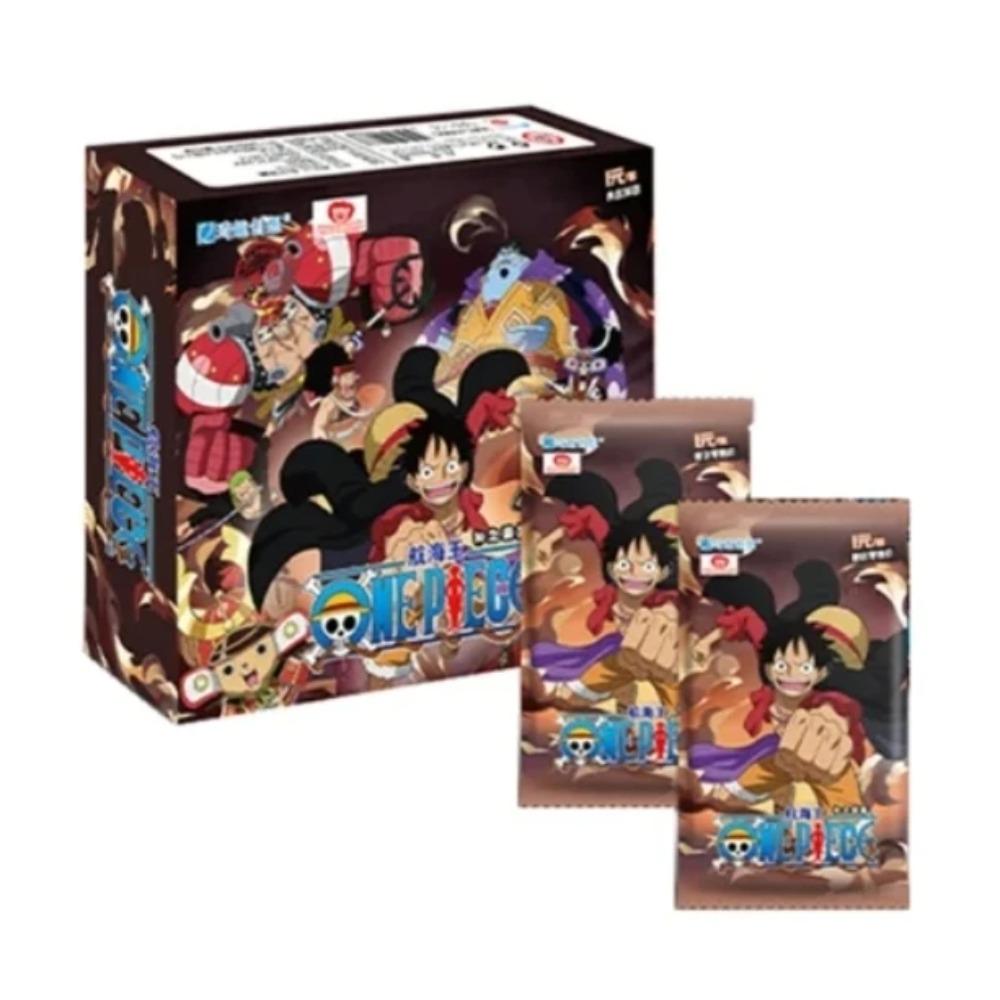 New One Piece Card Straw Hat Pirate Luffy Zoro Nami Classic Anime Character Collection Cards Toys Gifts