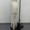 European-American High Slit Tassel Midi Skirt Beach Cover-Up