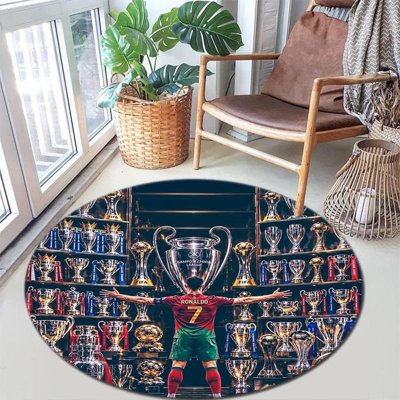 Ronaldo Number Seven Legend Carpet Printing Living Room And Bedroom Mats Art Fashion Christmas Gifts