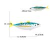 Marine Toy Animals Figures Sword fish Sailfish Salmon Shark Piranha Animal Figurines Action Figure Children Toys Games kids Gift