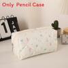Soft Quilted Octagonal Makeup Bag With Floral Pattern For Girls And Travel