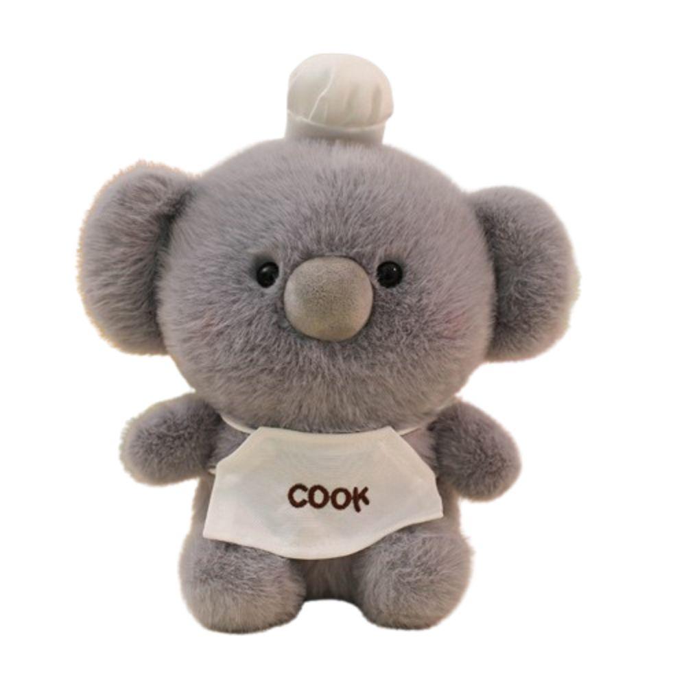 Pink Pig Little Bear Plush Toy Cute Chef Series Animal Duck Doll  Kids Birthday Christmas