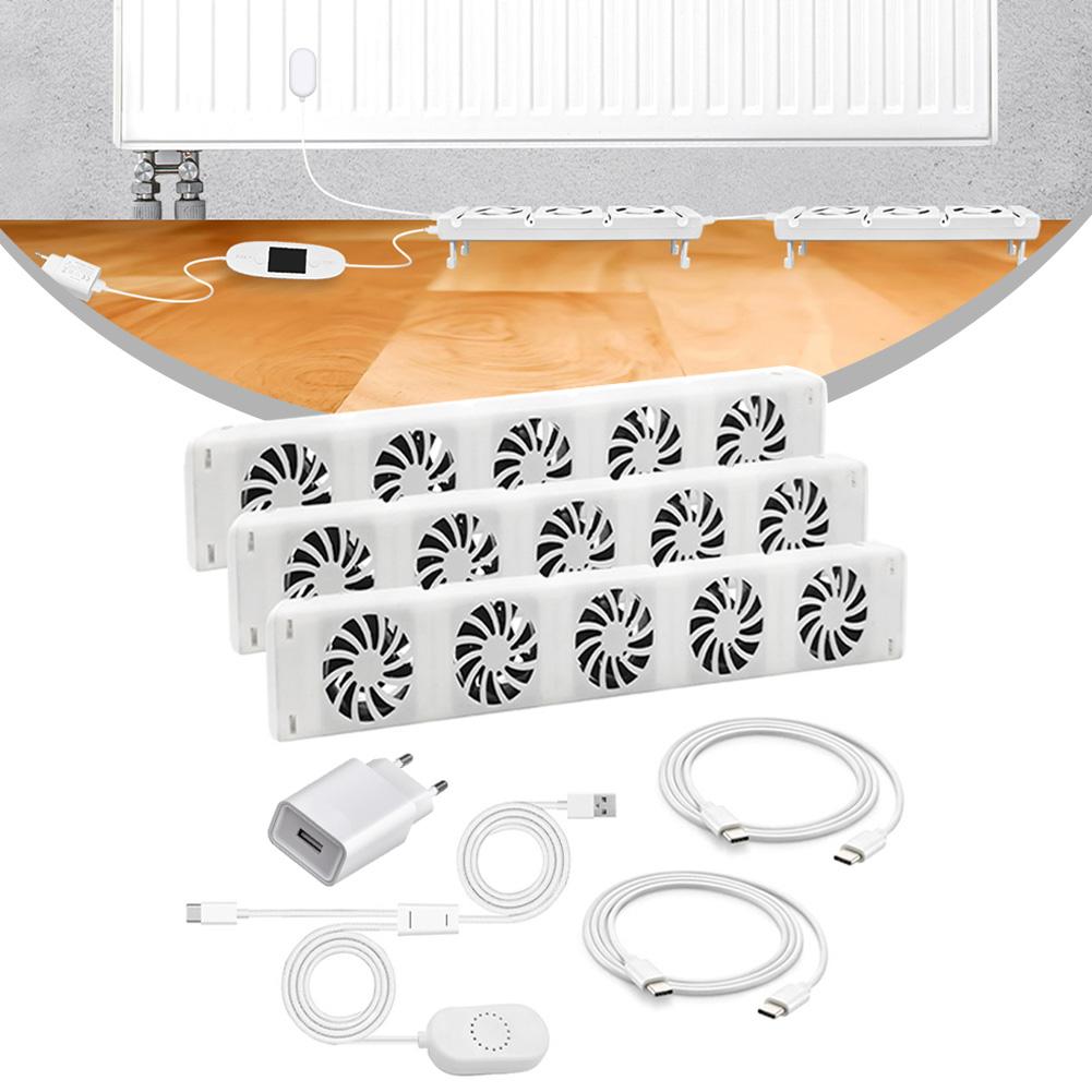 For Heating System Heating Output Booster Ventilator Fan Airflow 50CFM 85m h REACH Certification ROHS Certification