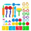 Children's DIY Color Clay Craft Kit: Includes Leather Clay, Glue Machine, Needle Cylinder, Noodle Maker, Dessert, Cake, and Bread Making Tools.