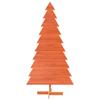 Sapin de Noël - vidaXL - 180 cm - Bois massif - Marron - Intérieur