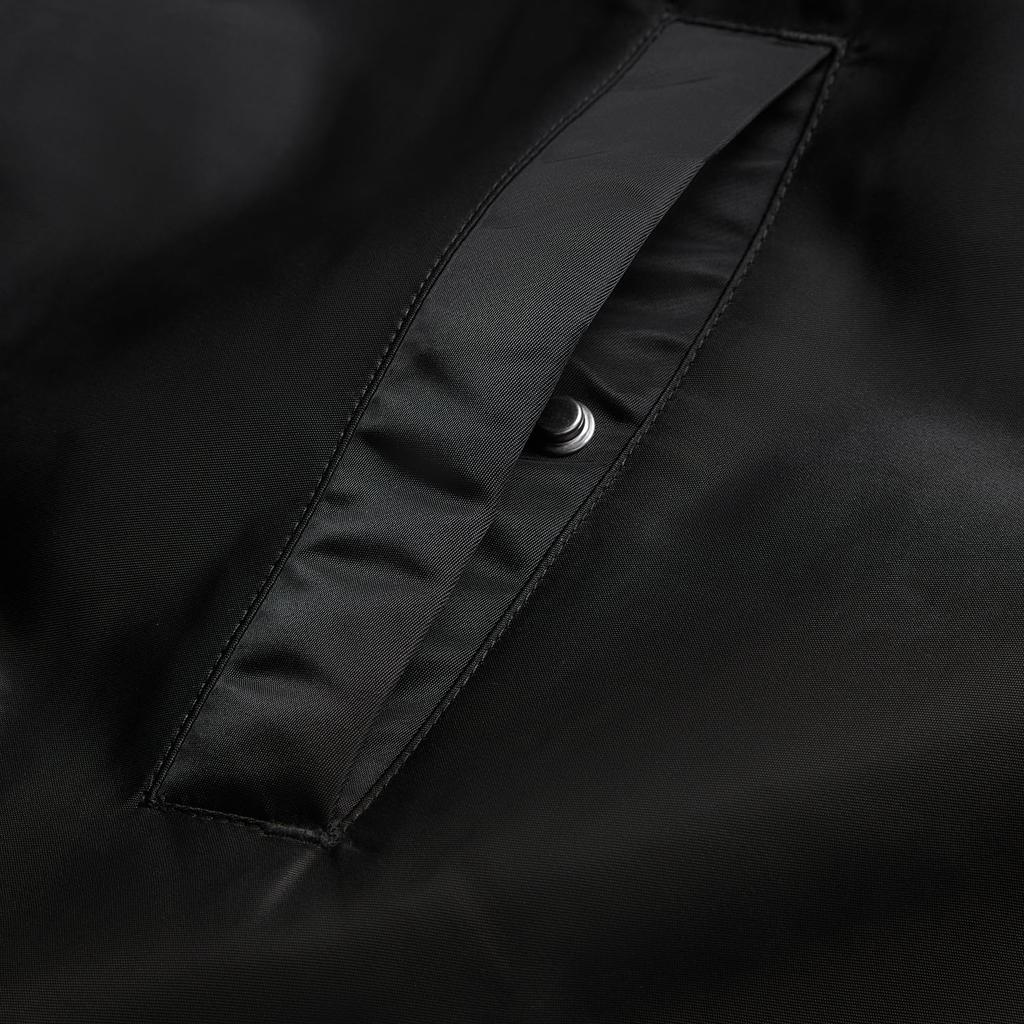 Li Ning Anti-Five Series Comfortable Casual Letter Print Loose Simple Cotton Jacket Men Jacket Black AJMU177-1