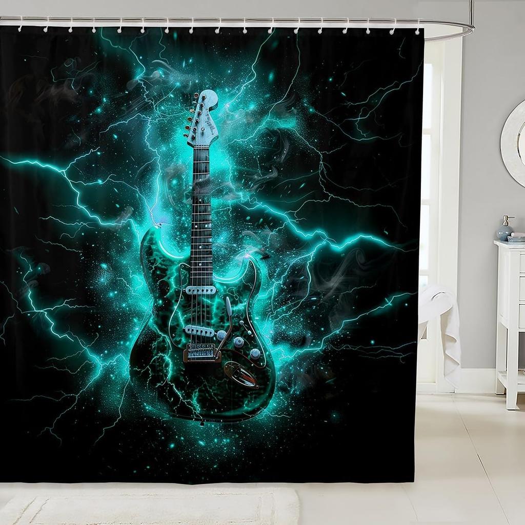 Kids Japanese Style Shower Curtain Japanese Ukiyoe Bathroom Shower Curtain Set Hokusai Exotic Bath Curtain Girls Fuji Mountain