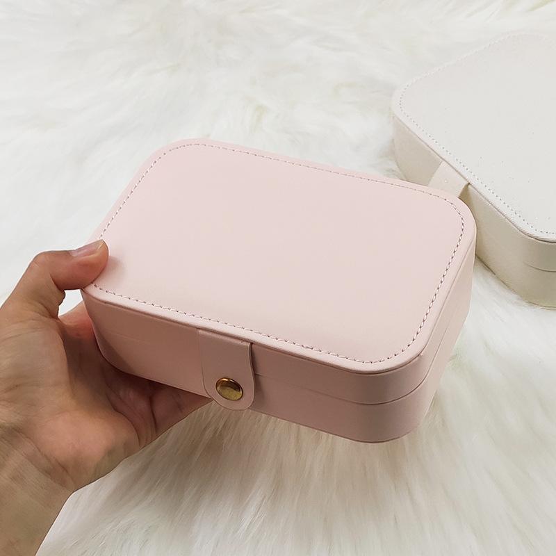 Portable Travel Jewelry Storage Box, Earrings, Necklaces, Jewelry Rings, Organizing Storage Box