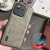 Magnetic for Xiaomi POCO X7 F6 Pro F6 X6 Pro 5G Case Leather Matte Full Camera Protect Cover Soft Bumper Shockproof Shell Fundas