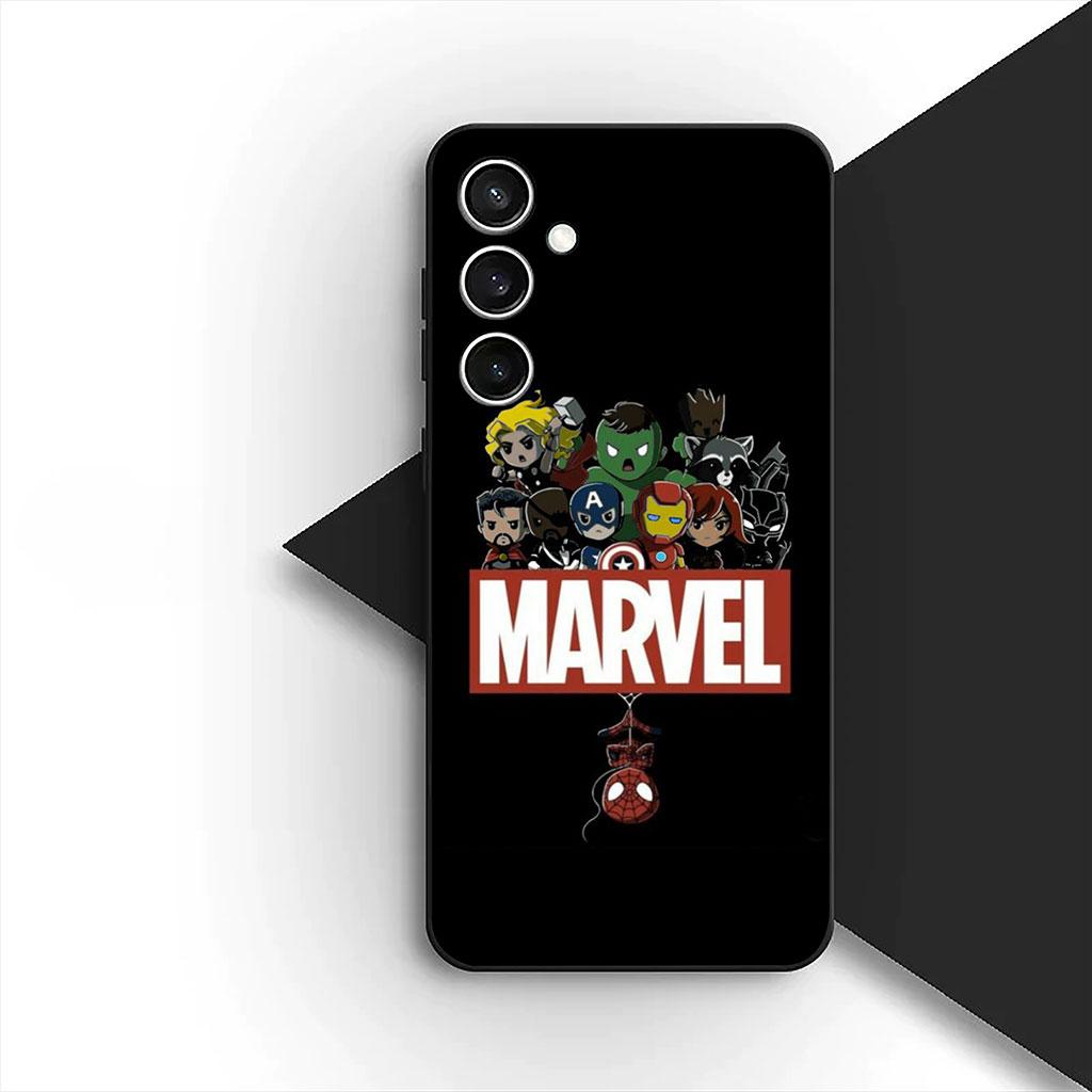 Phone Cover for Xiaomi Redmi Note 14 13 Pro Plus ProPlus 14C A4 13C Pro+ 5G Case Avengers Marvel Thanos Captain Iron Spider Man