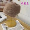 Khaki Knit Hat for Winter, Fall and Everyday Wear