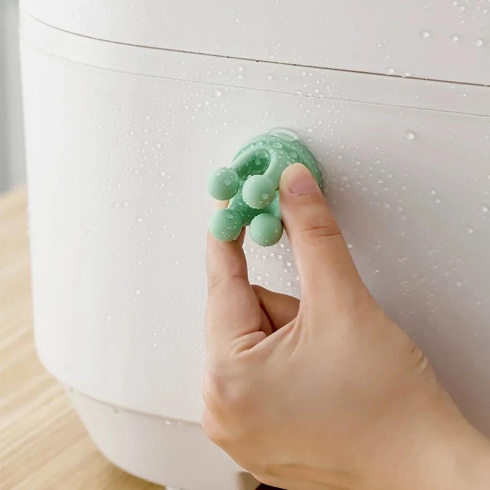 Suport pentru periuță de dinți din silicon, impermeabil, adeziv, montat pe perete, agățat, cârlige pentru cabluri, mufă, dormitor, baie, bucătărie, organizator