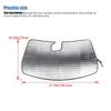 Fit For Jeep Grand Cherokee 2022 Up Car Front Windshield Sunshade Window Shade Foldable Sun Visor Cover Car Interior Accessories,1 Pc