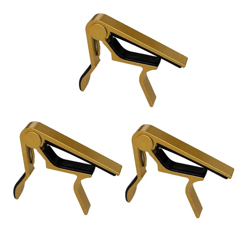 Guitar Capo for Acoustic and Electric Guitars Single Handed Capos Black