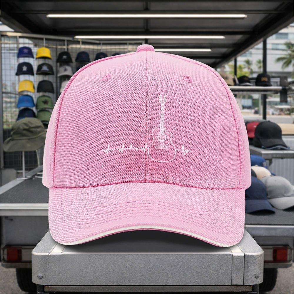 Mens Funky Duckbill Baseball Cap With Guitar Wave Pattern Lightweight Suitable For Backto Graduation Fathers Day Gifts H