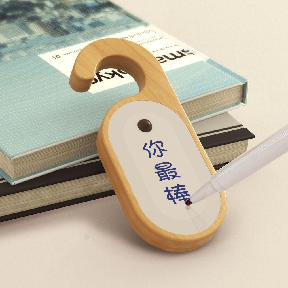 Hook Design LED Hanging Lamp Erasable Message Board Motion Sensor Night Light  Staircase