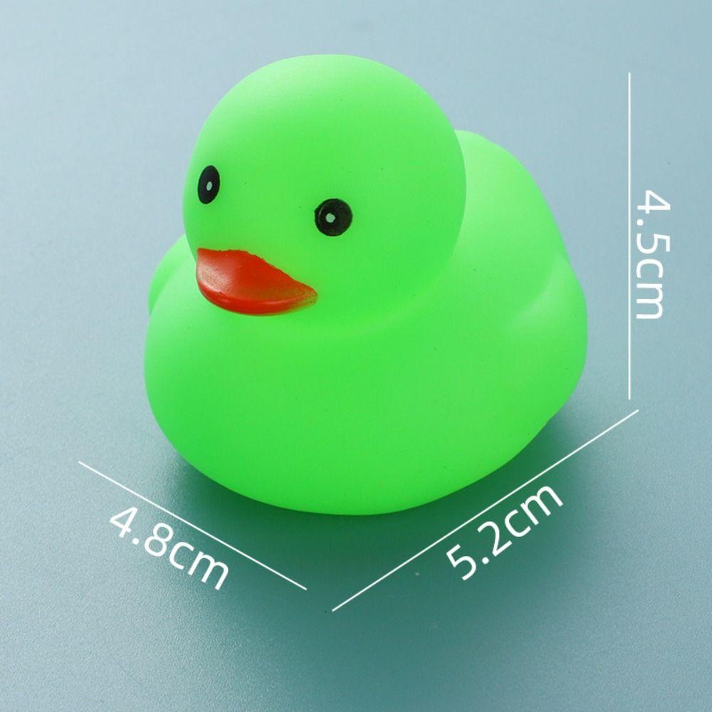 

3 шт. со звуком писка Желтый утенок Игрушки для купания для малышей Маленький желтый утенок Водная игрушка Игрушка для ребенка зелёный
