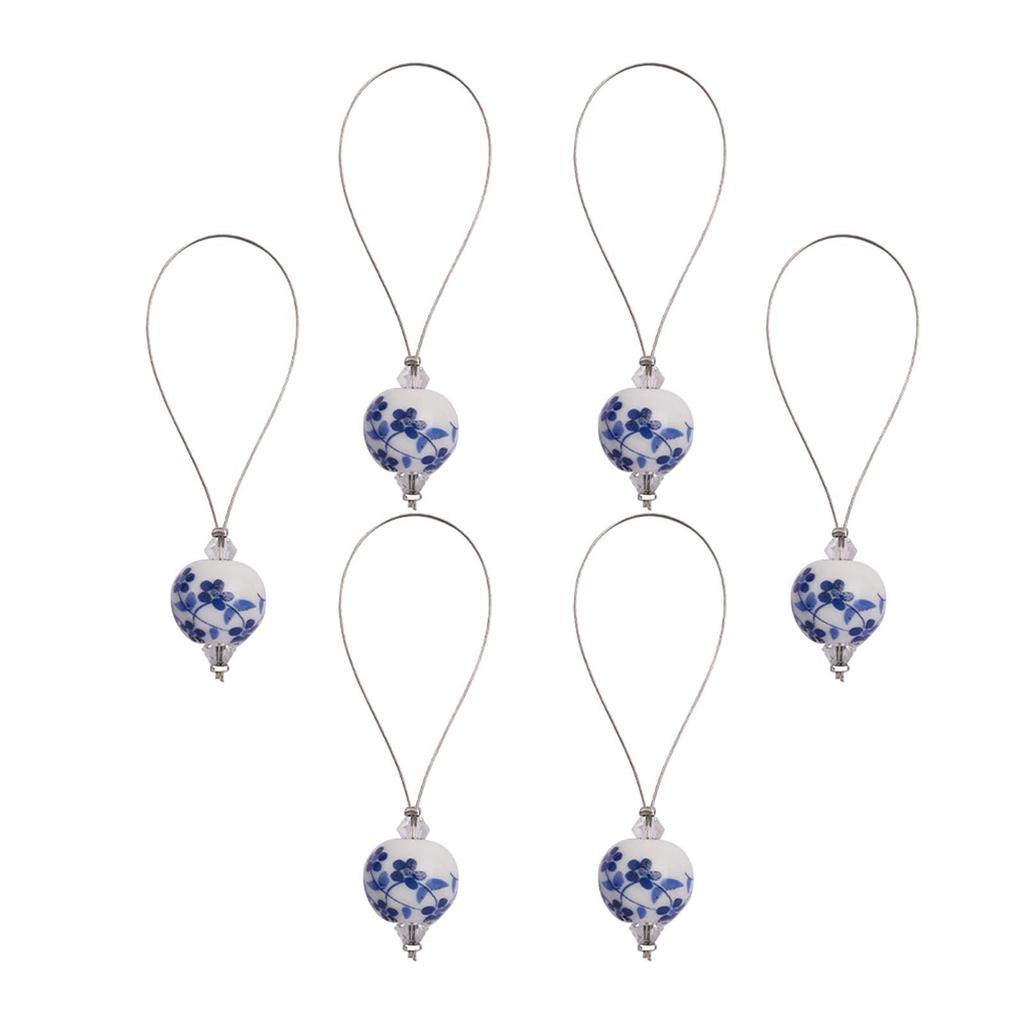 Knitting Stitch Markers Locking Stitch Markers Handmade Removable Crochet Marker Ring Clip for Weaving Crochet Sewing Supplies