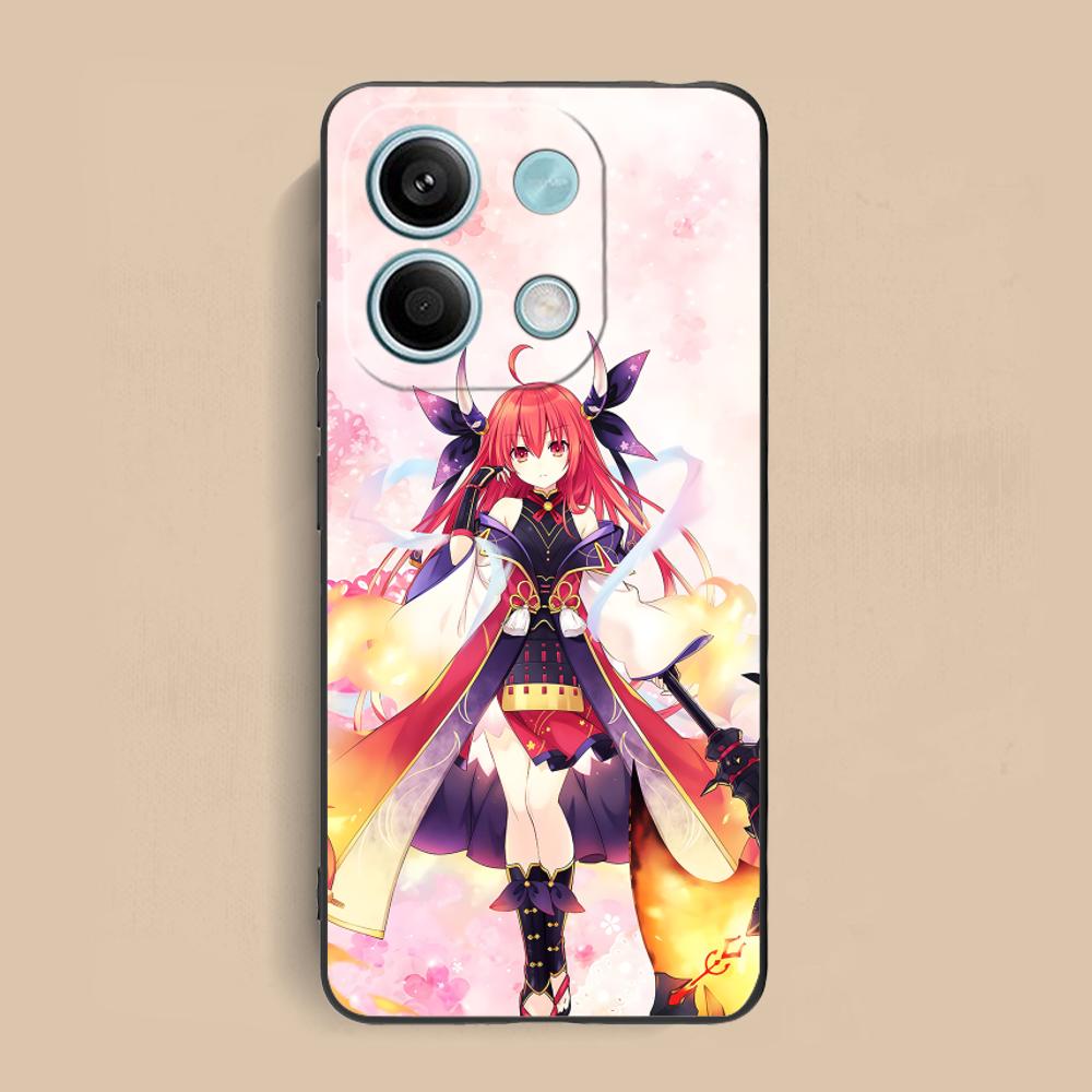 Date a Live Kotori Itsuka Matte TPU Mobile Phone Case for Xiaomi Redmi Note 14 13 12 11 S Pro Plus 4G 5G Colorful Printing Cover