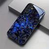 Geometric Fragment Pattern Glass Phone Case Suitable for Samsung GalaxyS26 S25 S24 S23 S22 S20FE/Ultra/Plus Anti Drop Back Cover