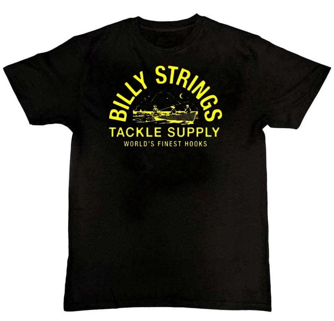 Billy Strings black VTG Graphic Print Mens Unisex 100% Cotton T-shirt Mens Tees Top 2XL