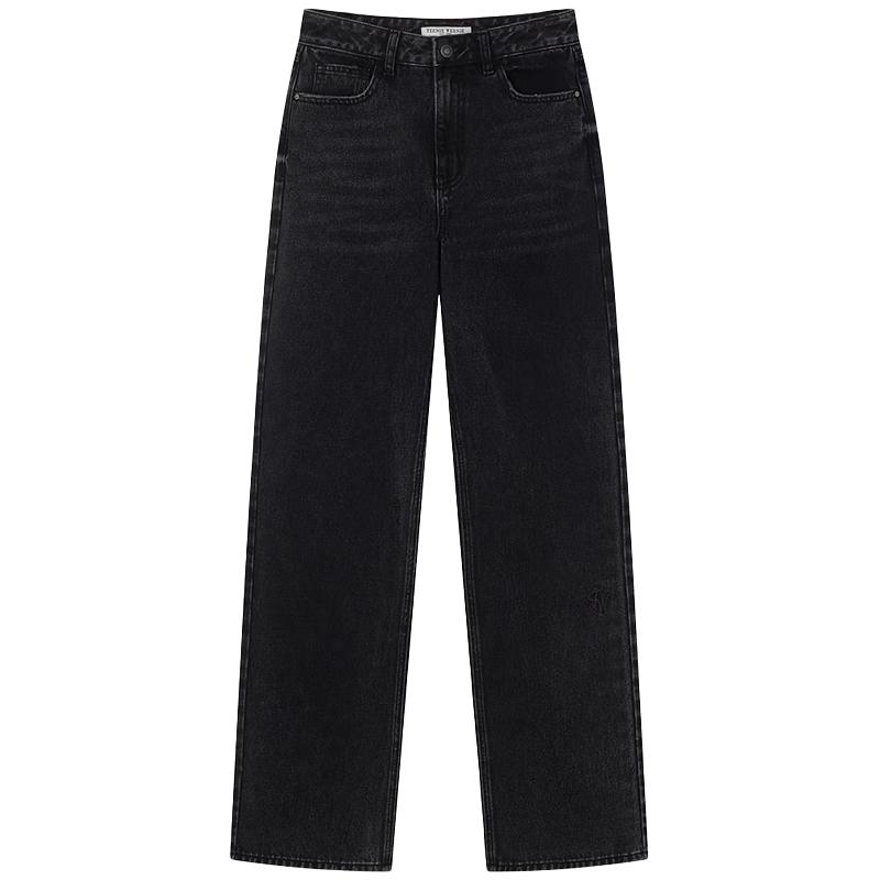 Teenie Weenie Zhao Lusi Style Retro Straight-Leg Jeans