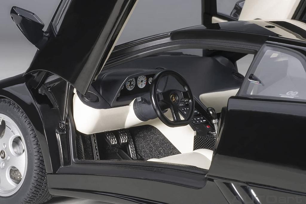 AUTOart Lamborghini Diablo SE30 DEEP BLACK Black Finished Product One Size 79159 1/18 METALLIC/Metallic