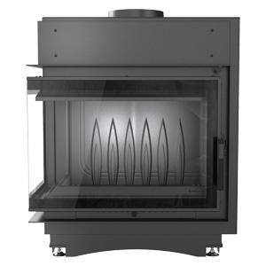 Cast Iron Fireplace KRATKI MAJA DECO Left 8 kW Ø 150