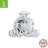 Magic Ball Pumpkin Car Diy Bracelet Beaded, Dream Princess Wind S925 Silver Opal Loose Beads