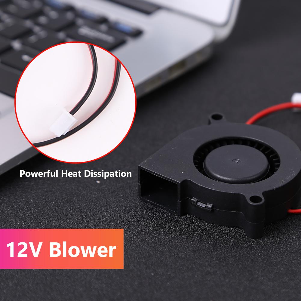 5015S Brushless DC Blower Cooling Fan 12V 2-Wire 50x50x15mm for Computer Case