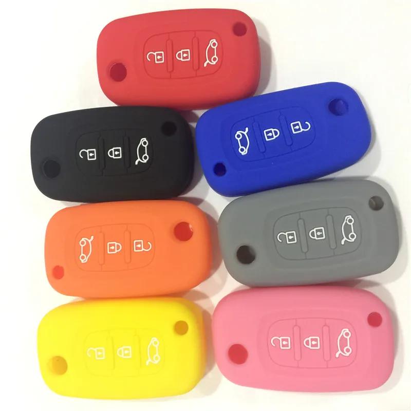 2016 Silicone car key case cover for Benz Smart CITY Coupe Cabrio ROADSTER FORTWO Forfour Remote key