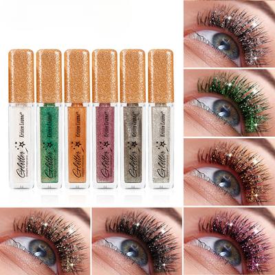 Sparkling Diamond Color Pearlescent Glitter Mascara verleiht Ihrem Augen-Make-up einen Hauch von Farbe für einen einzigartigen Fashion-Style.ra